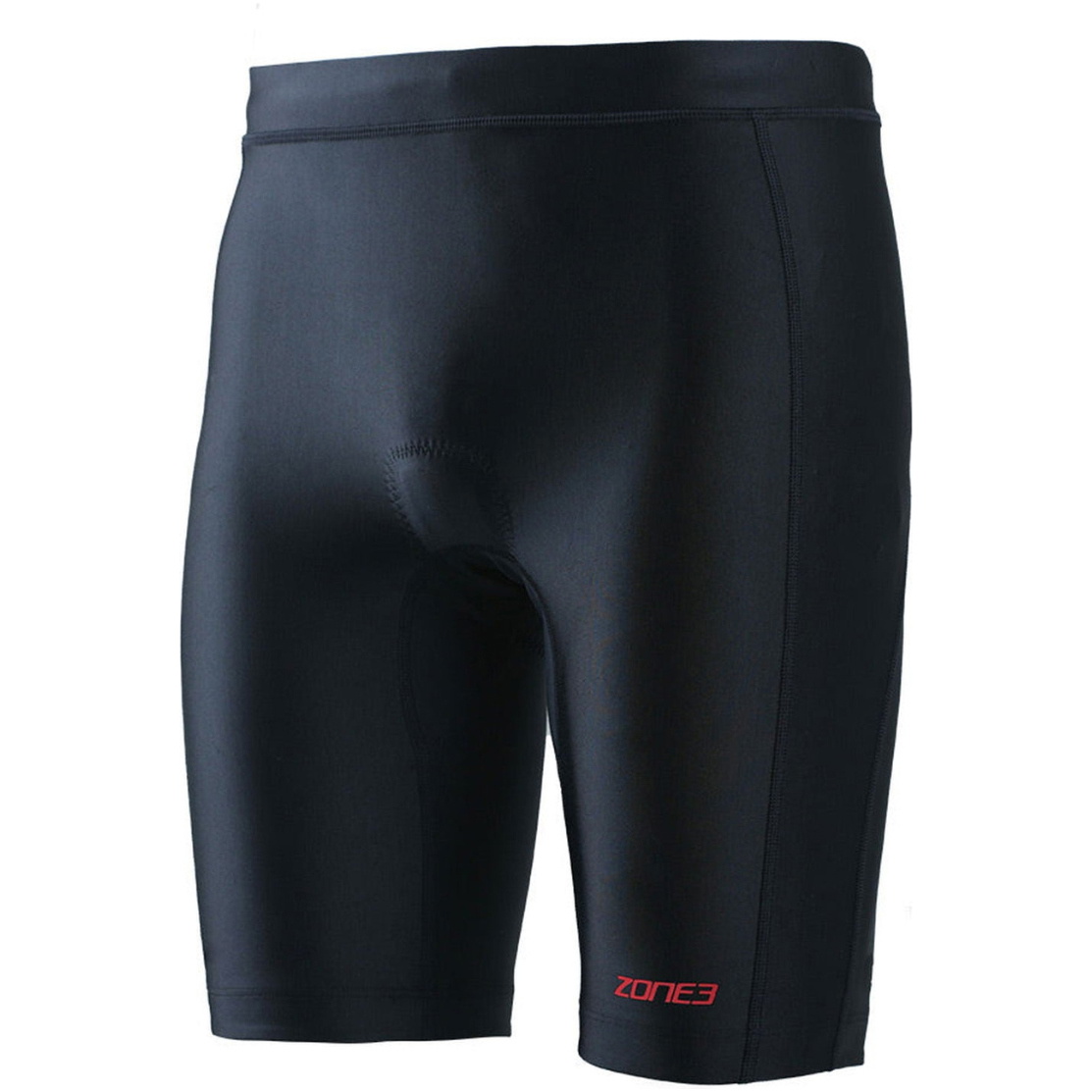 2026 ZONE3 Mens Activate Tri Shorts TW23MACS108 - Black / Red